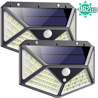 Factory Ce 162leds Ip65 Outdoor Security Lighting Nightlight 100led Motion Sensor Detector Solar Wall Light 100 Led Light