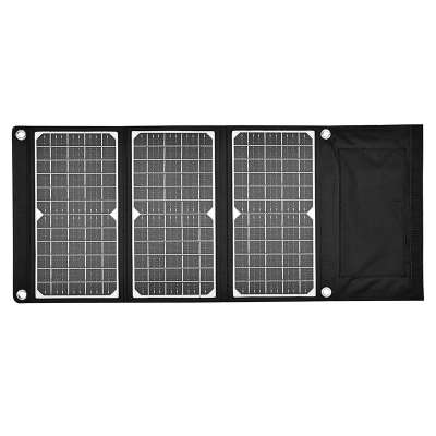 Waterproof solar power bank 30w solar panel micro usb charger solar panel wireless charger